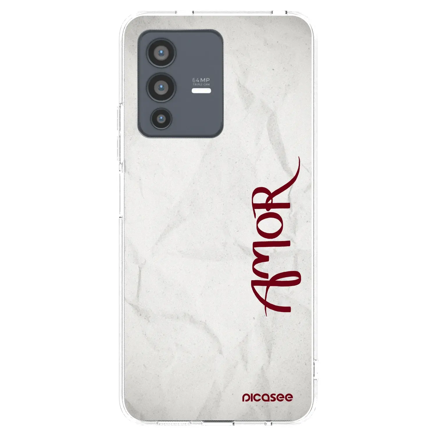 Silikonový průhledný obal pro Vivo V23 5G - Amor