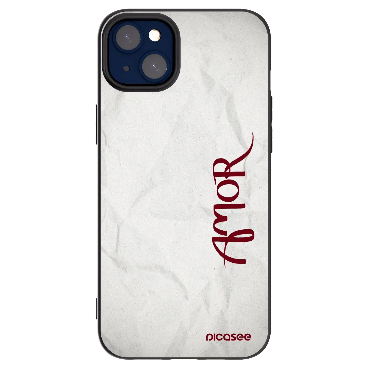 Silikonový černý obal pro Apple iPhone 14 Plus - Amor