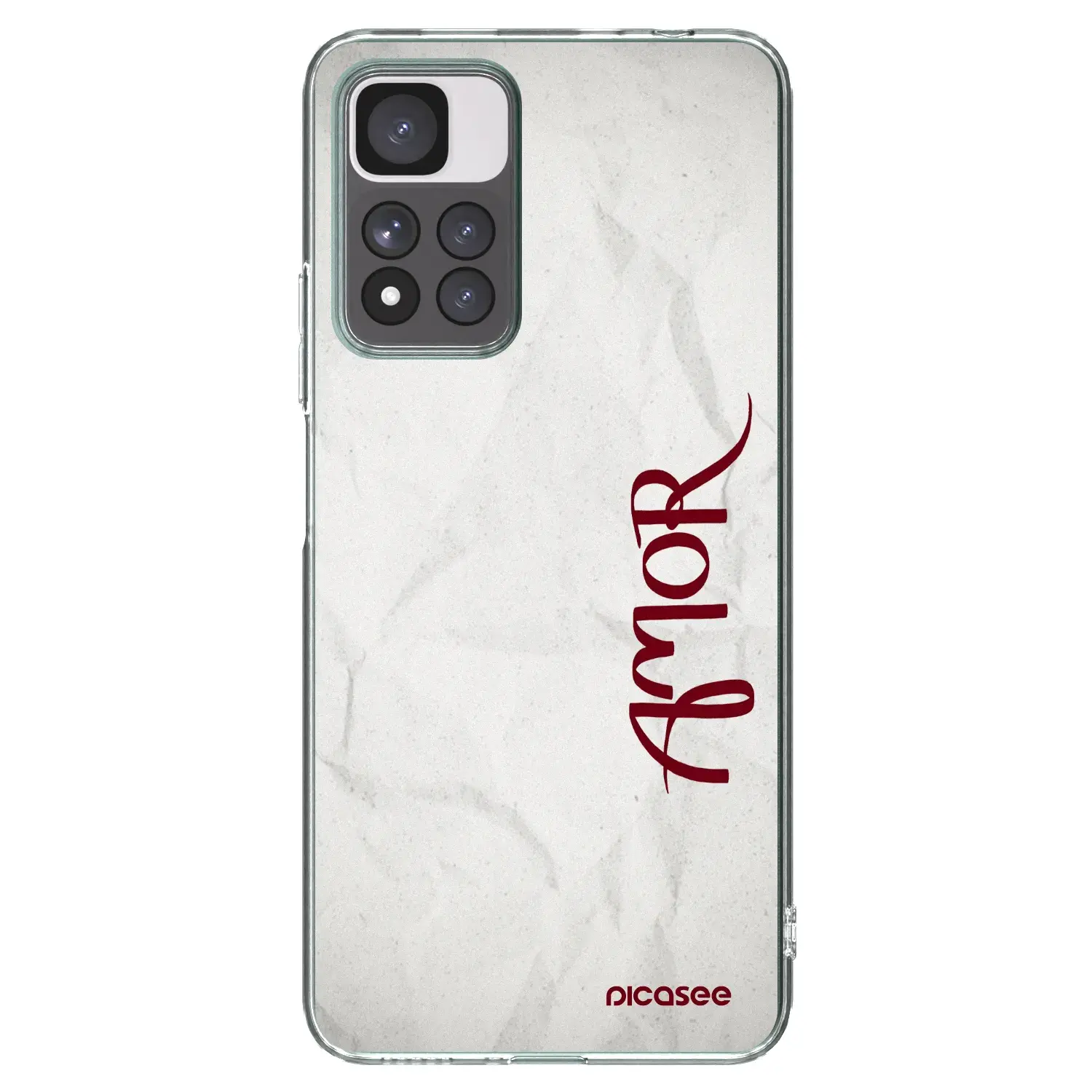 Silikonový průhledný obal pro Xiaomi Redmi Note 11 Pro+ 5G - Amor