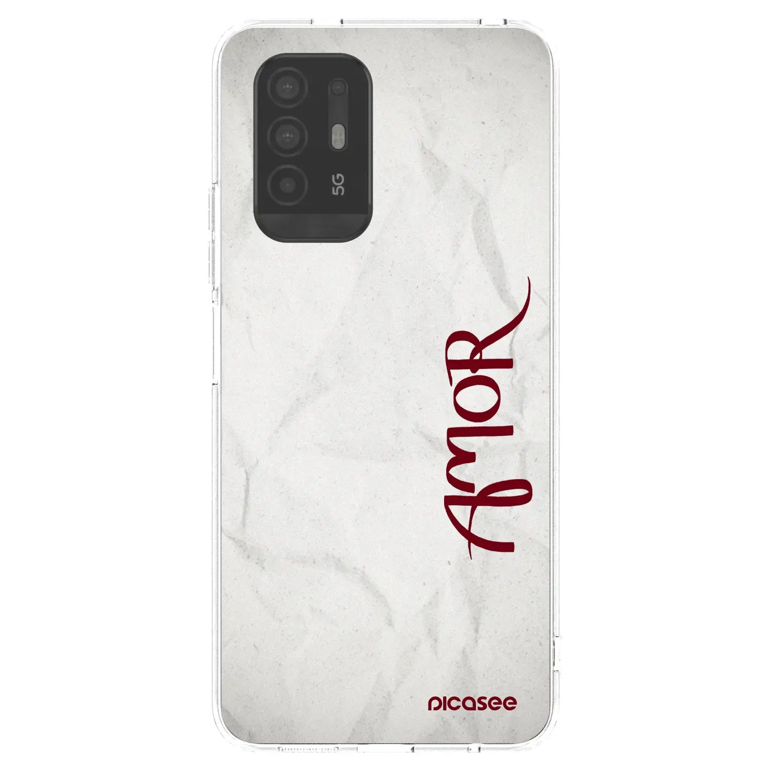 Silikonový průhledný obal pro OPPO A94 5G - Amor