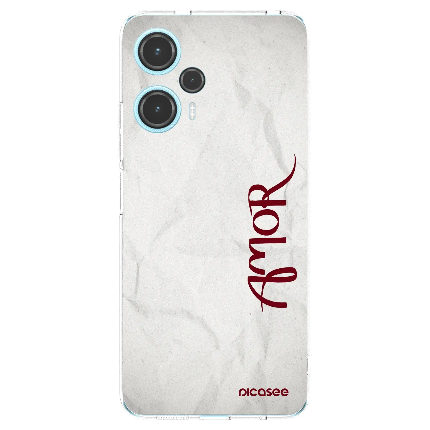 Silikonový průhledný obal pro Xiaomi Poco F5 - Amor