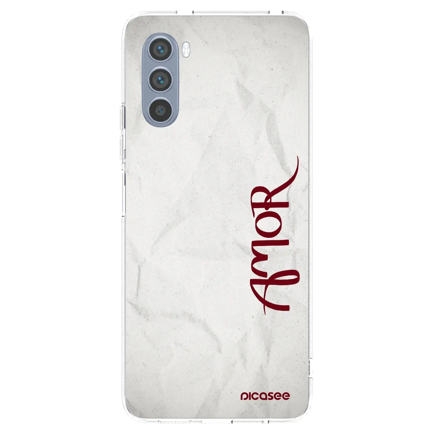 Silikonový průhledný obal pro Motorola Moto G62 - Amor