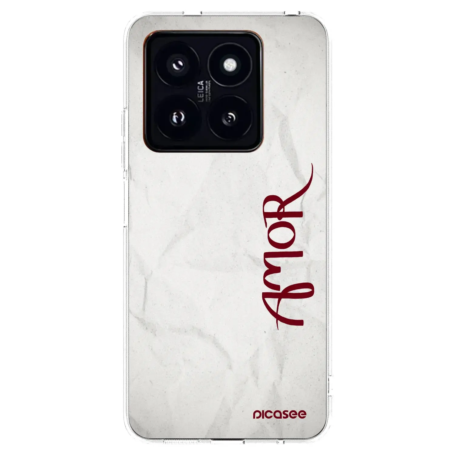 Silikonový průhledný obal pro Xiaomi 14 Pro - Amor