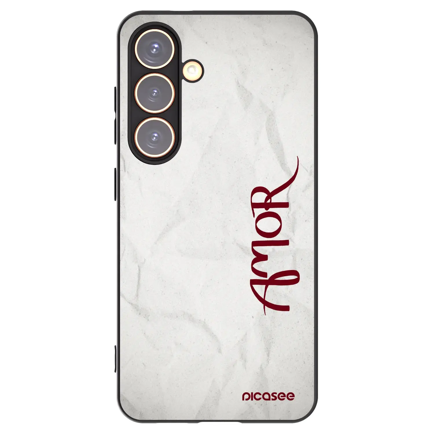 Silikonový černý obal pro Samsung Galaxy S24 S921B 5G - Amor
