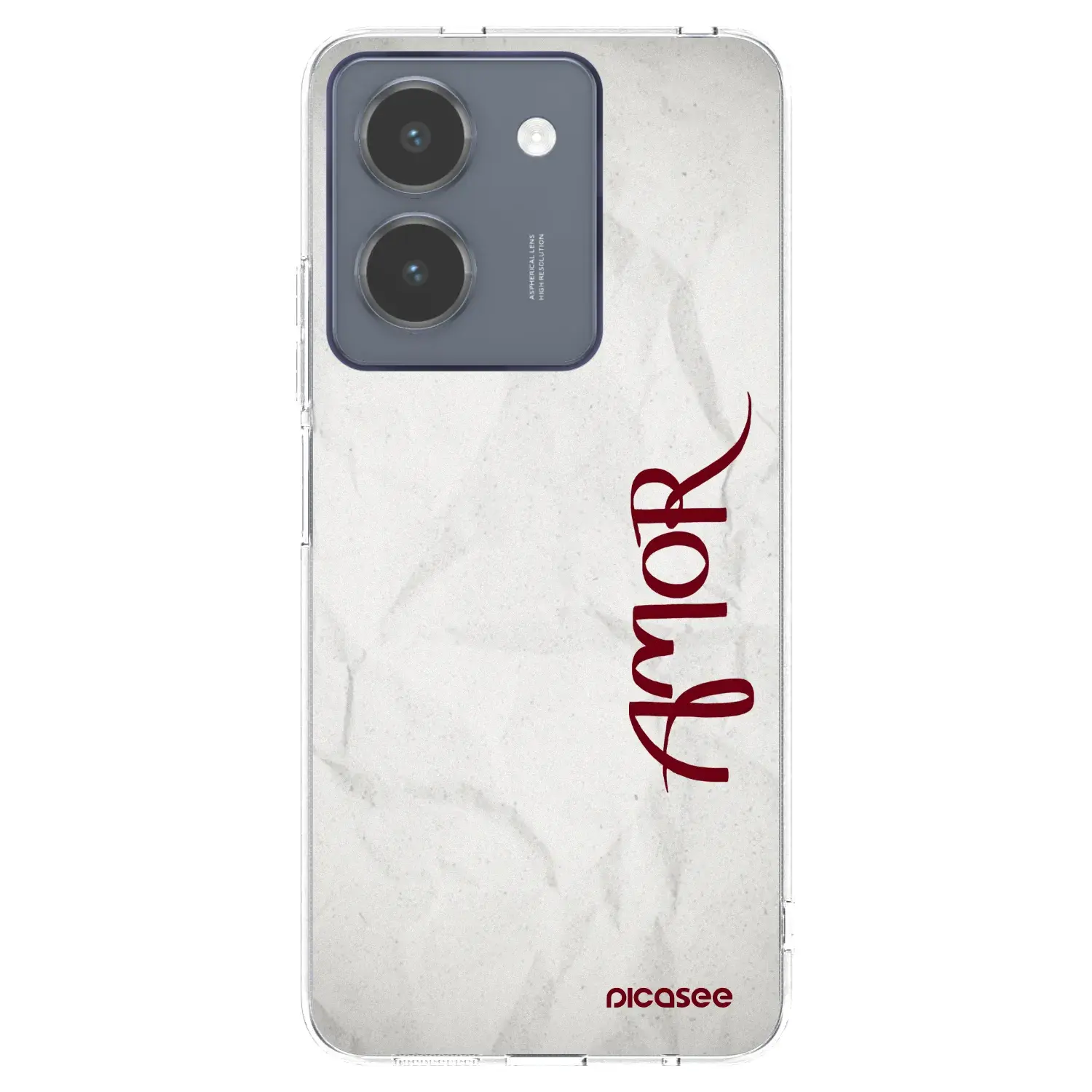 Silikonový průhledný obal pro Vivo Y36 4G - Amor