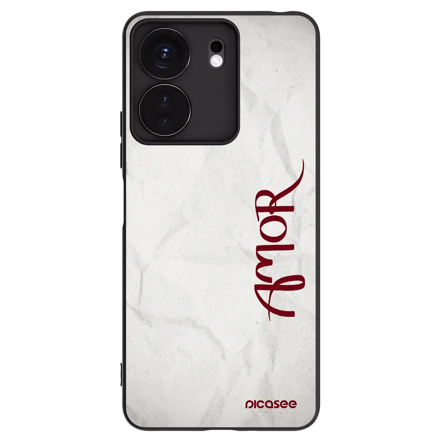 Silikonový černý obal pro Xiaomi Redmi 13C 4G - Amor
