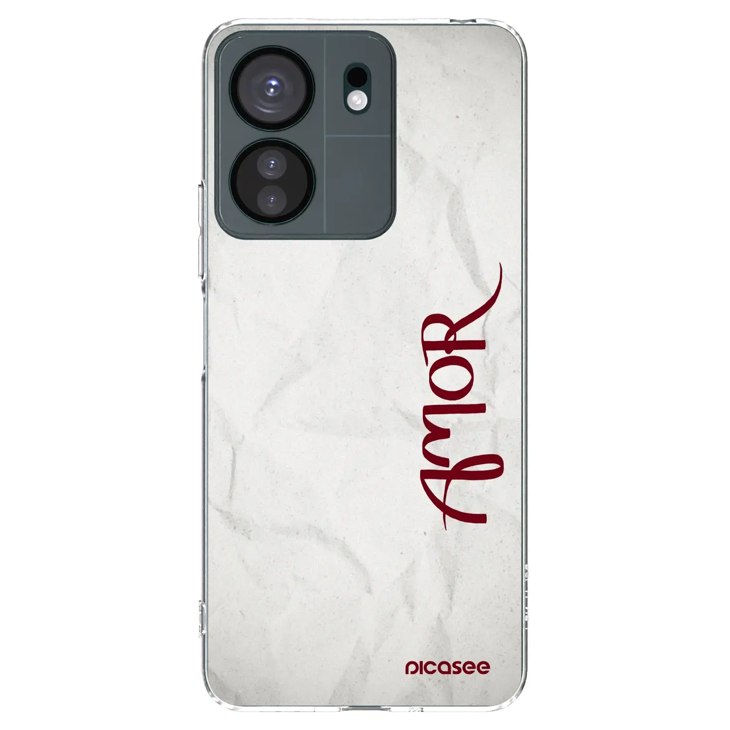 Silikonový průhledný obal pro Xiaomi Redmi 13C 4G - Amor