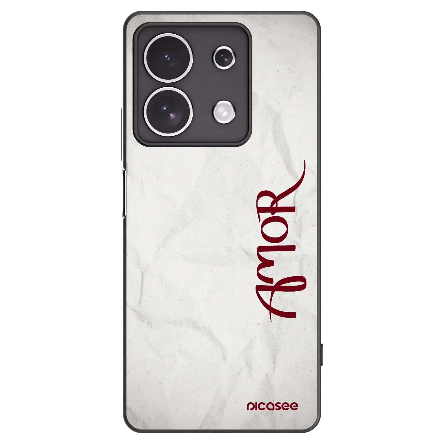 Silikonový černý obal pro Xiaomi Redmi Note 13 4G - Amor