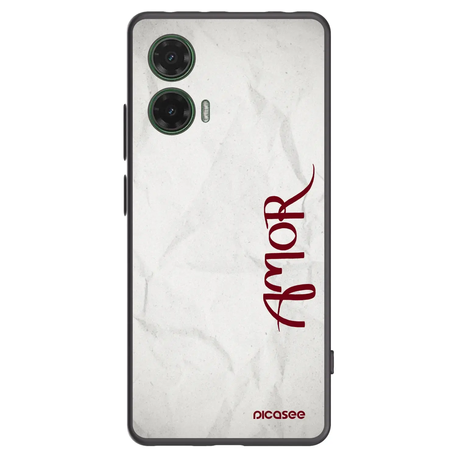 Silikonový černý obal pro Motorola Moto G35 5G - Amor