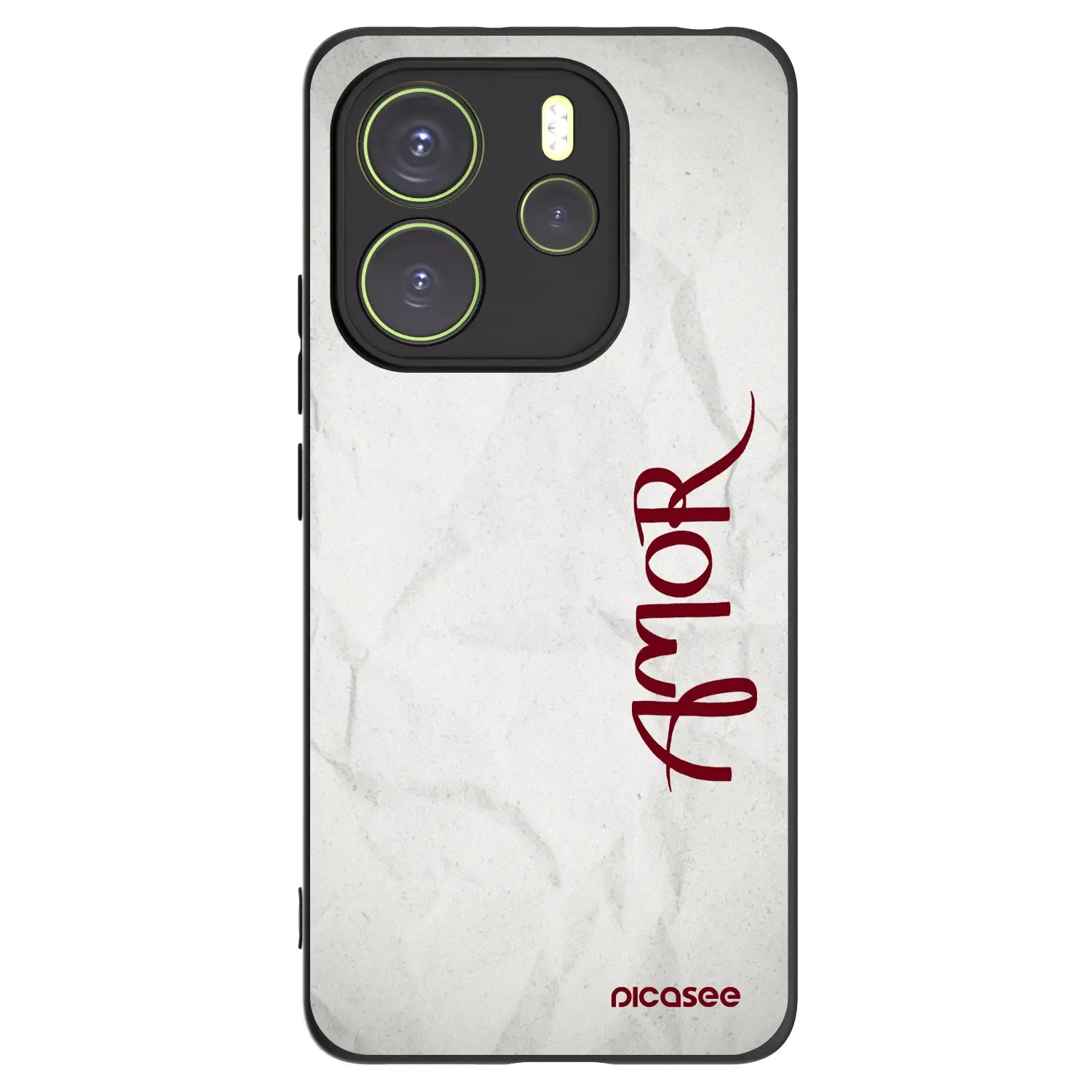 Silikonový černý obal pro Xiaomi Redmi Note 14 4G - Amor