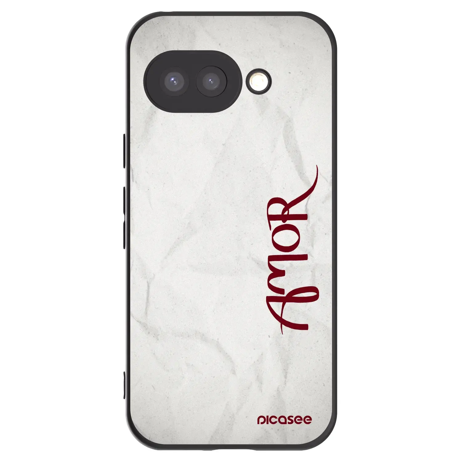 Silikonový černý obal pro Google Pixel 9a - Amor
