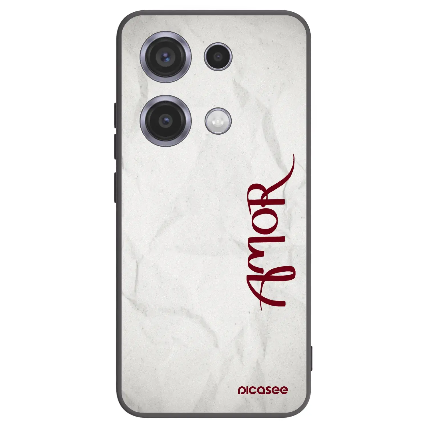 Silikonový černý obal pro Xiaomi Redmi Note 14S - Amor