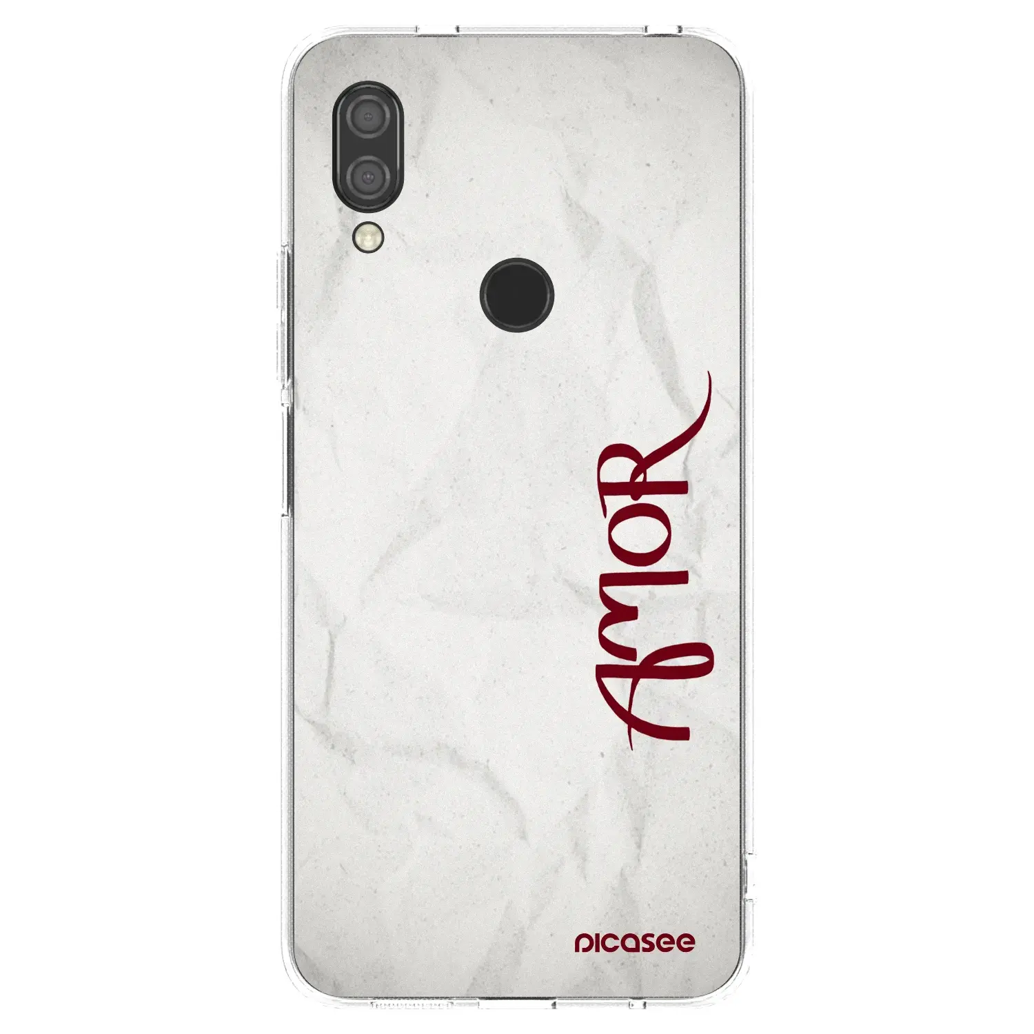 Silikonový průhledný obal pro Xiaomi Redmi 7 - Amor