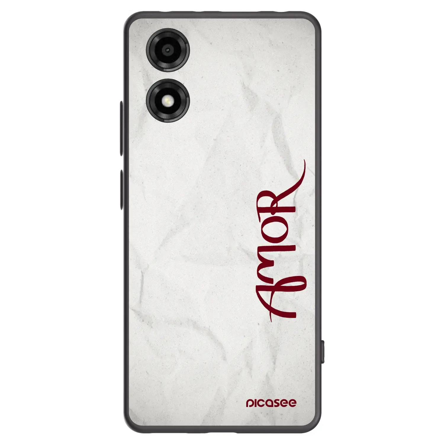 Silikonový černý obal pro Motorola Moto E14 - Amor