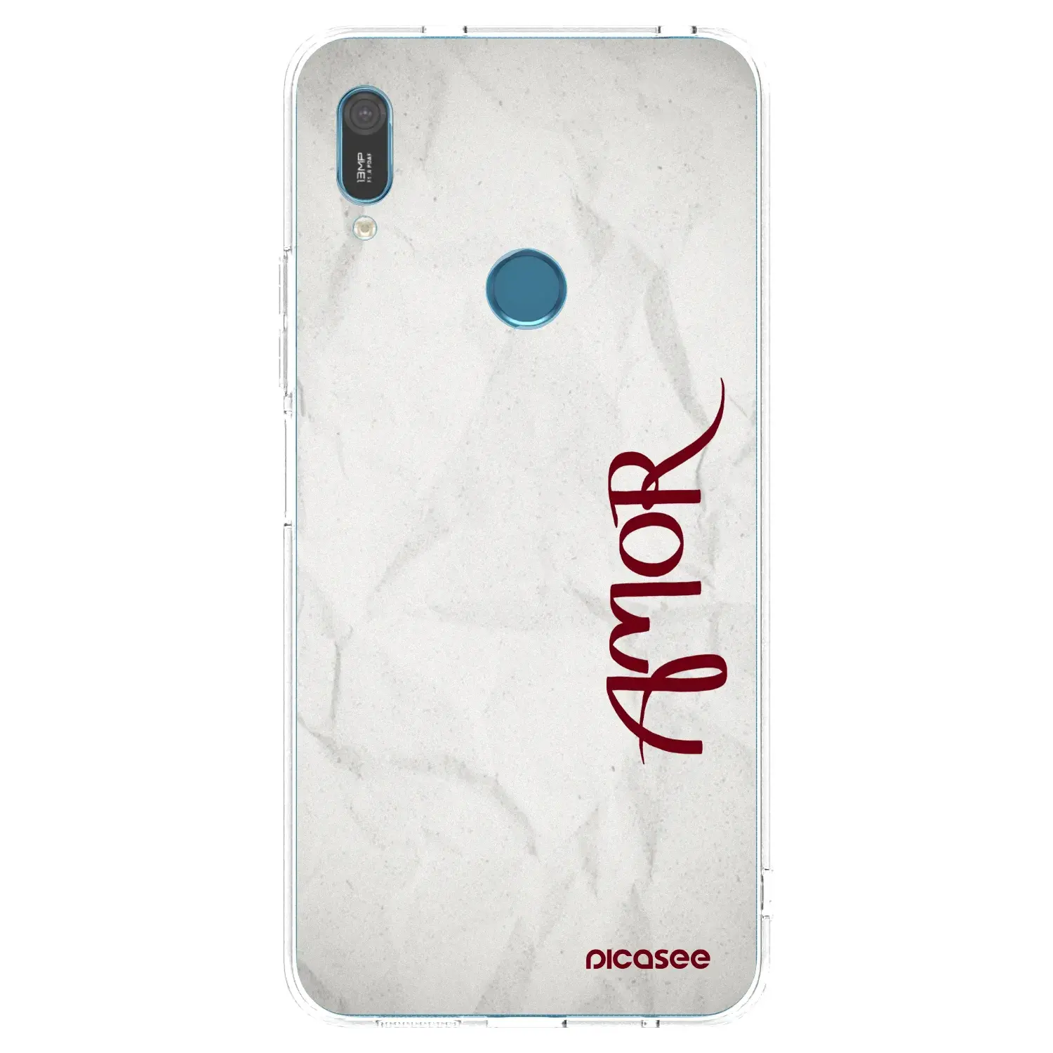 Silikonový průhledný obal pro Huawei Y6 2019 - Amor