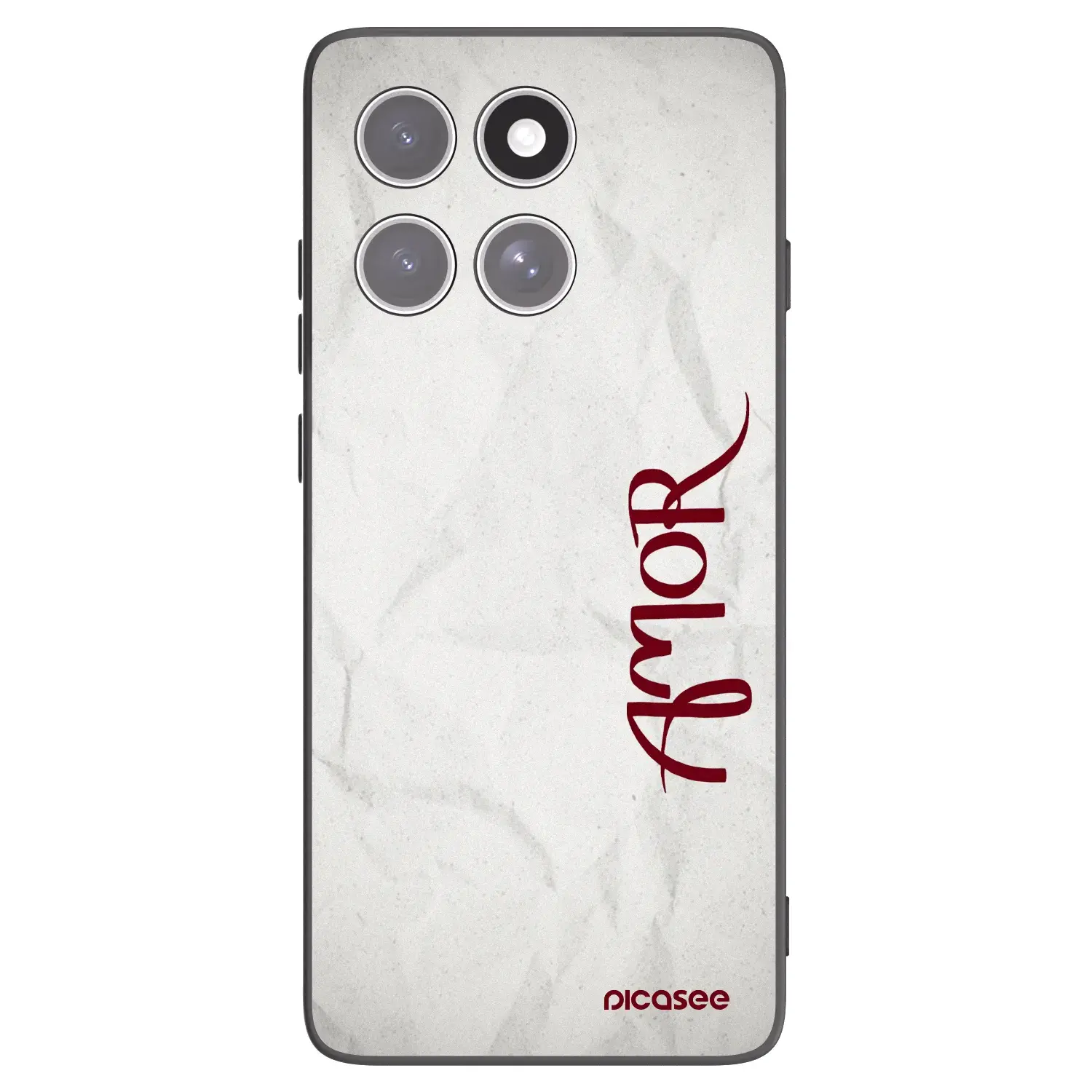 Silikonový černý obal pro Motorola Edge 60 Pro - Amor