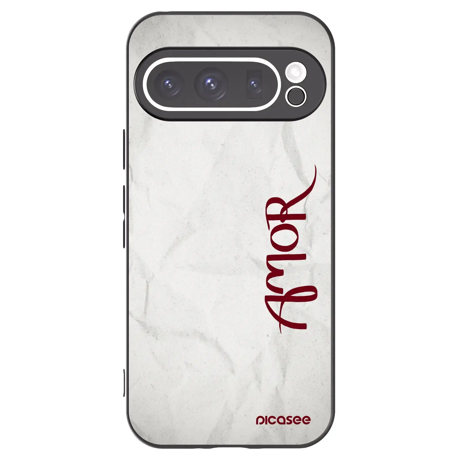 Silikonový černý obal pro Google Pixel 9 Pro XL - Amor
