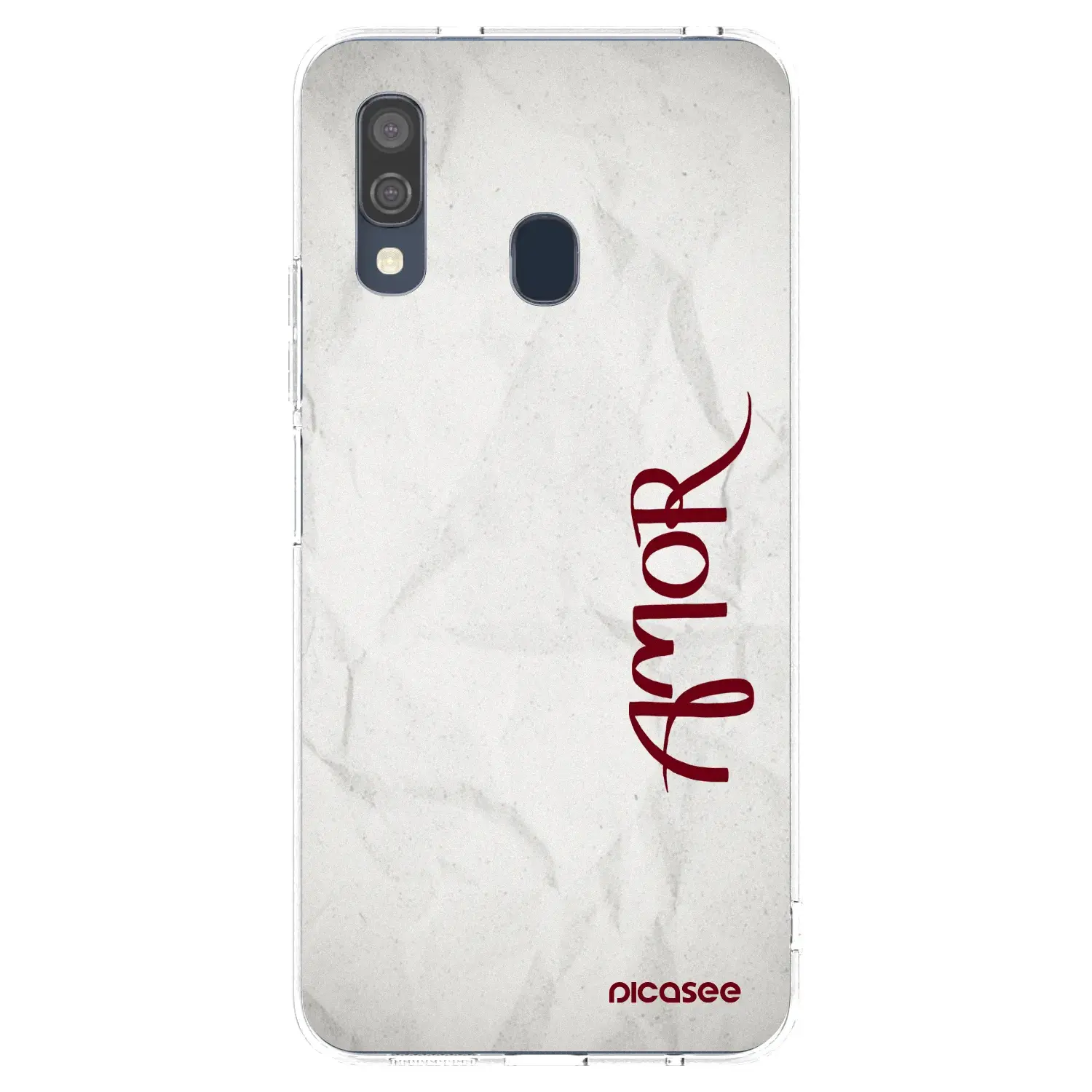 Silikonový průhledný obal pro Samsung Galaxy A40 A405F - Amor