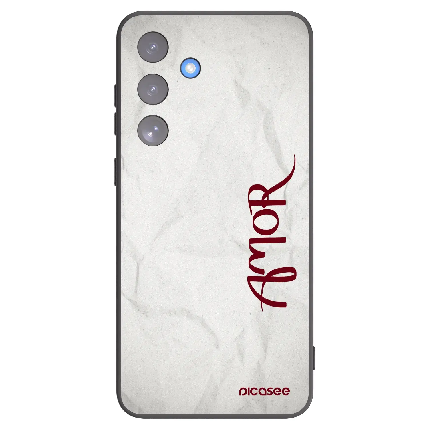 Silikonový černý obal pro Samsung Galaxy S25 FE 5G - Amor