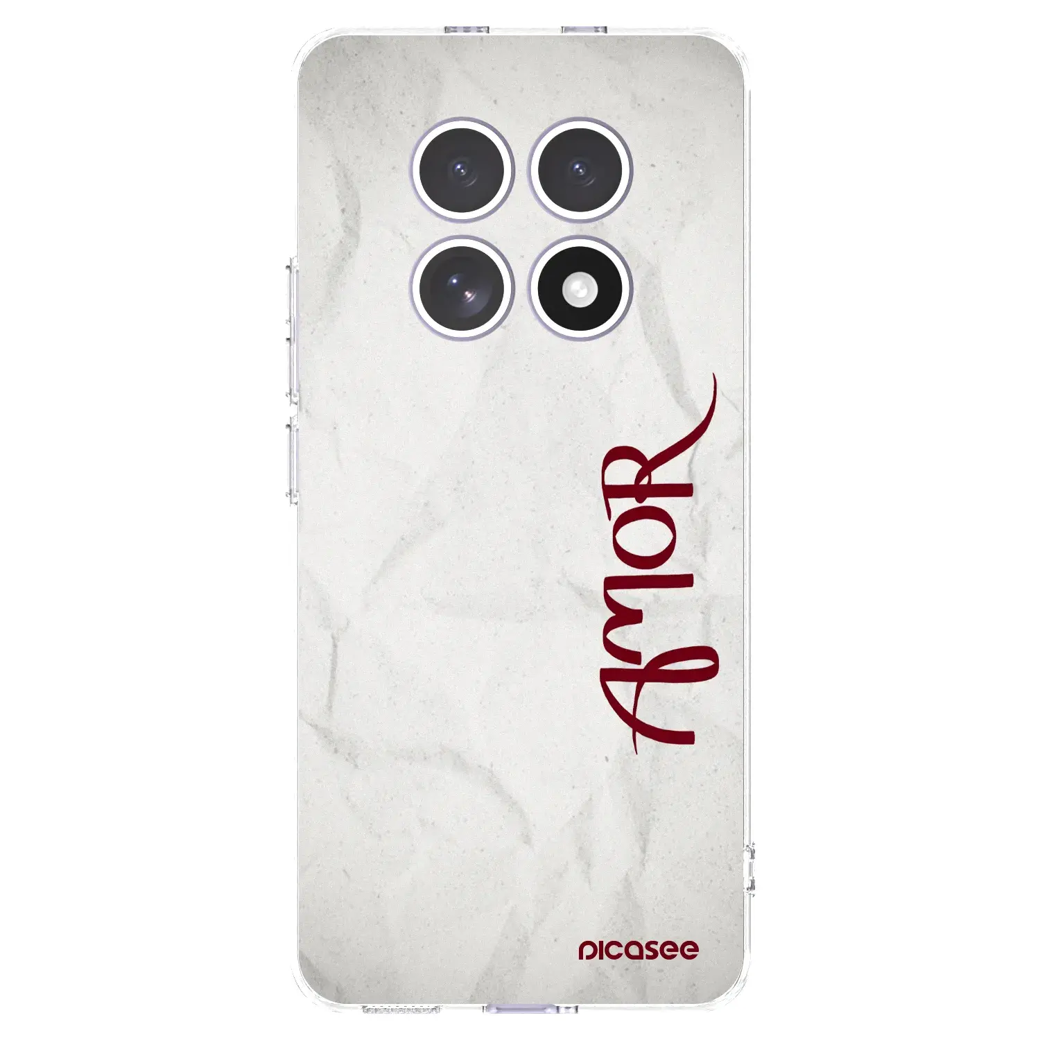 Silikonový průhledný obal pro Xiaomi Redmi Note 15 4G - Amor