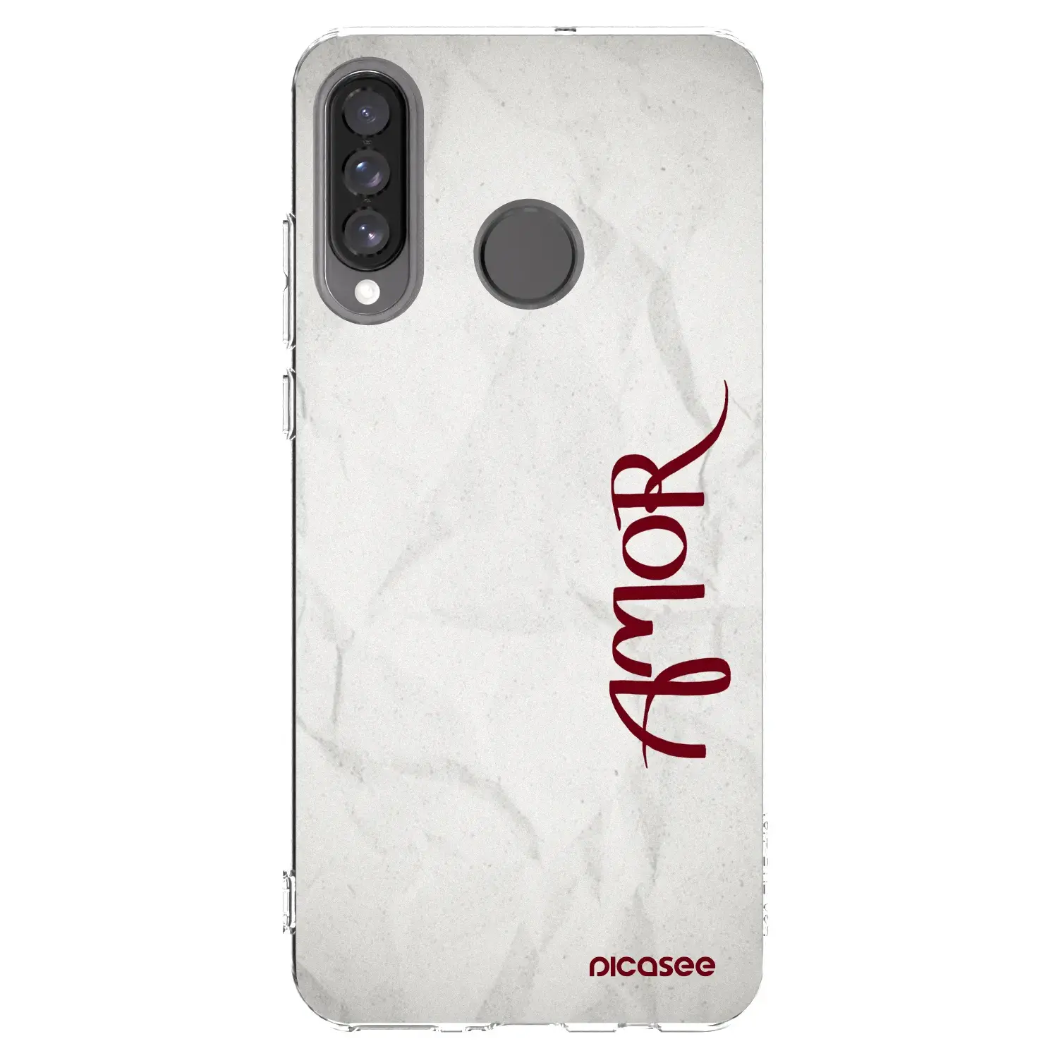 Silikonový průhledný obal pro Huawei P30 Lite - Amor