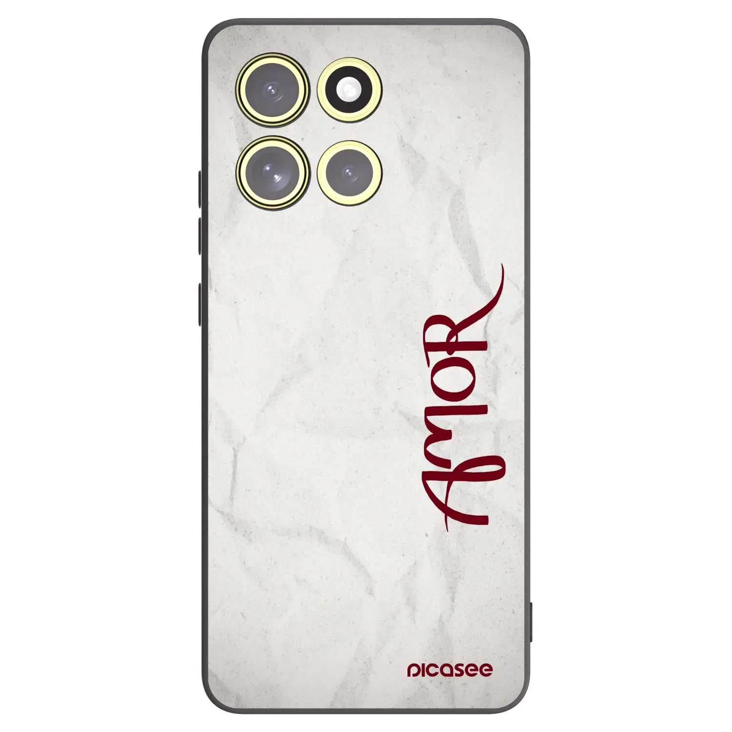 Silikonový černý obal pro Motorola Moto G86 Power 5G - Amor