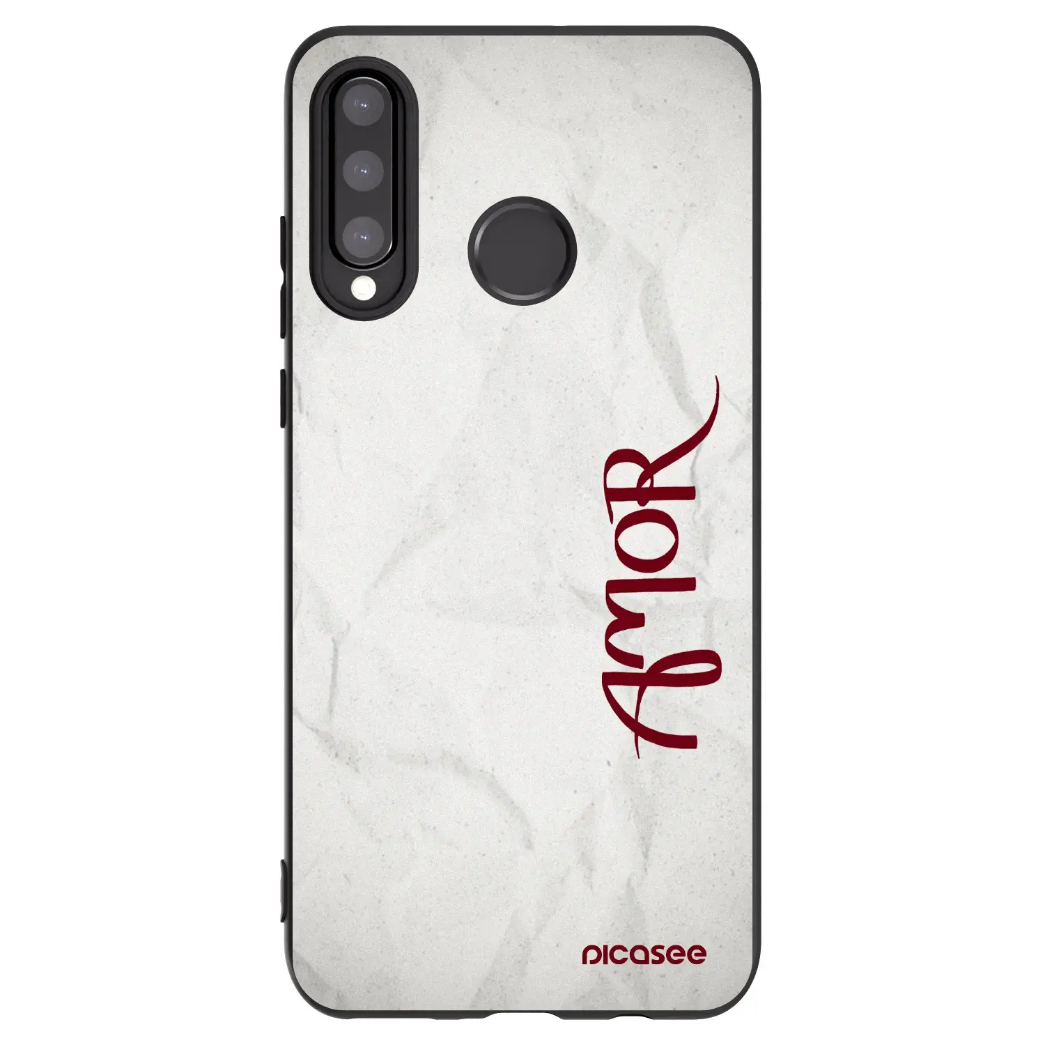 Silikonový černý obal pro Huawei P30 Lite - Amor