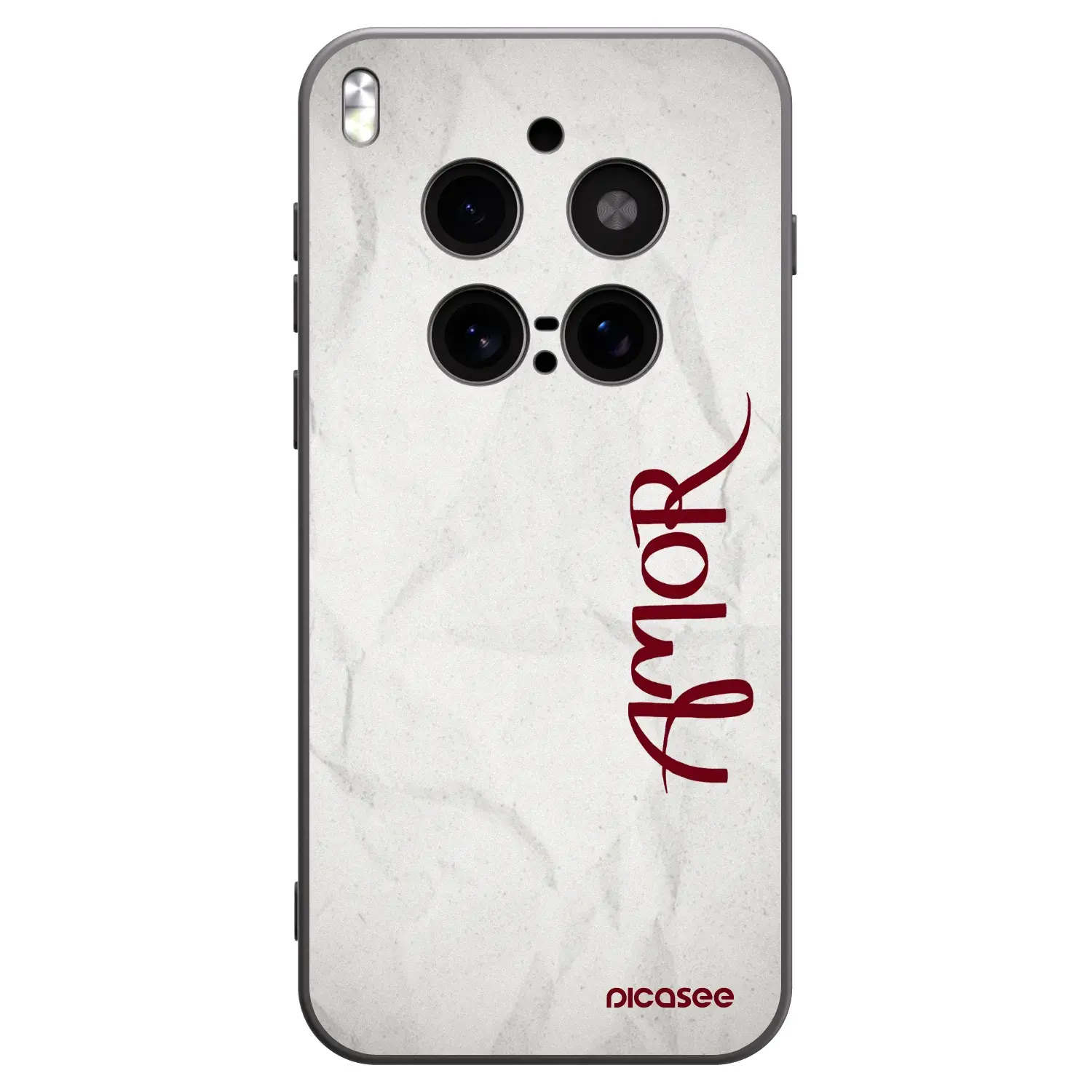 Silikonový černý obal pro Vivo X300 Pro - Amor