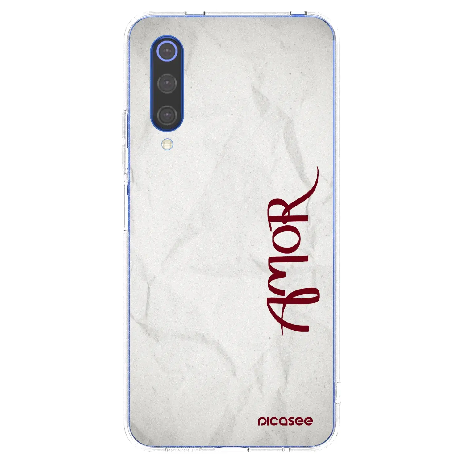 Silikonový průhledný obal pro Xiaomi Mi 9 SE - Amor