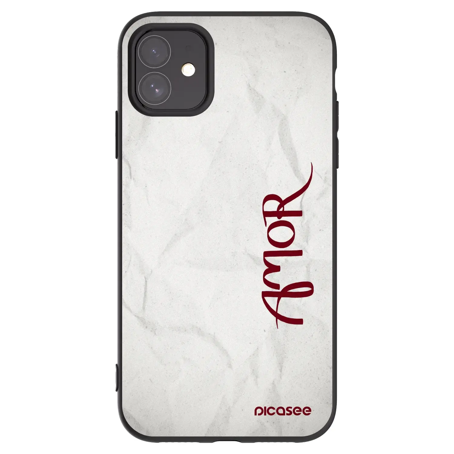 Silikonový černý obal pro Apple iPhone 11 - Amor