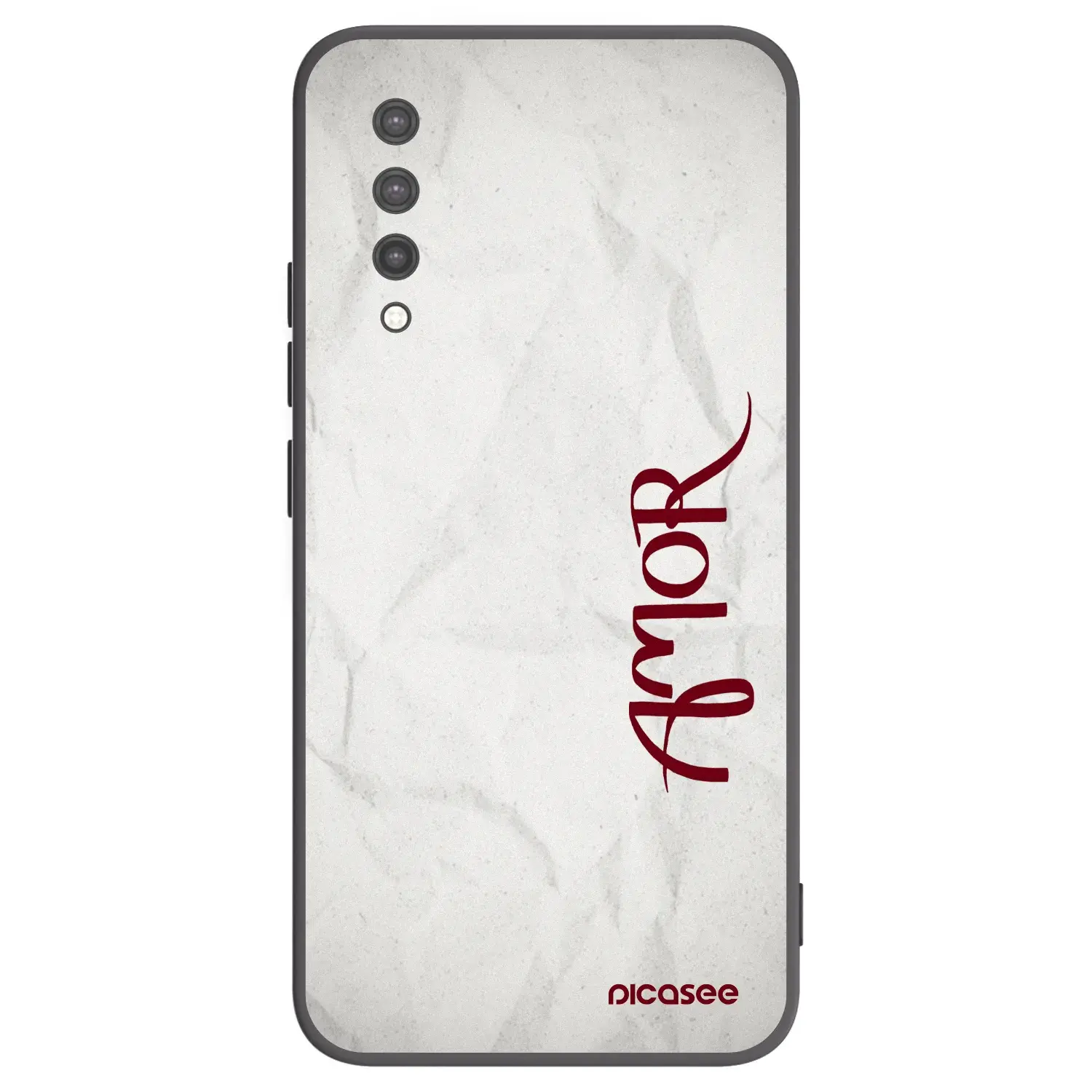 Silikonový černý obal pro Xiaomi Mi 9 Lite - Amor