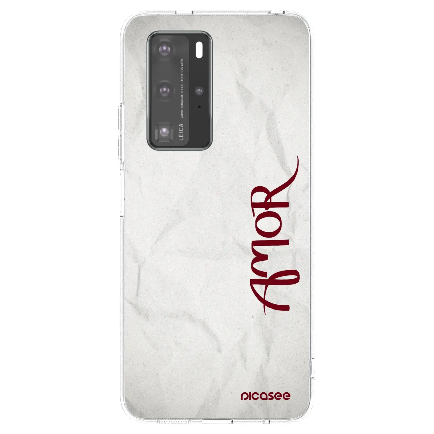 Silikonový průhledný obal pro Huawei P40 Pro - Amor
