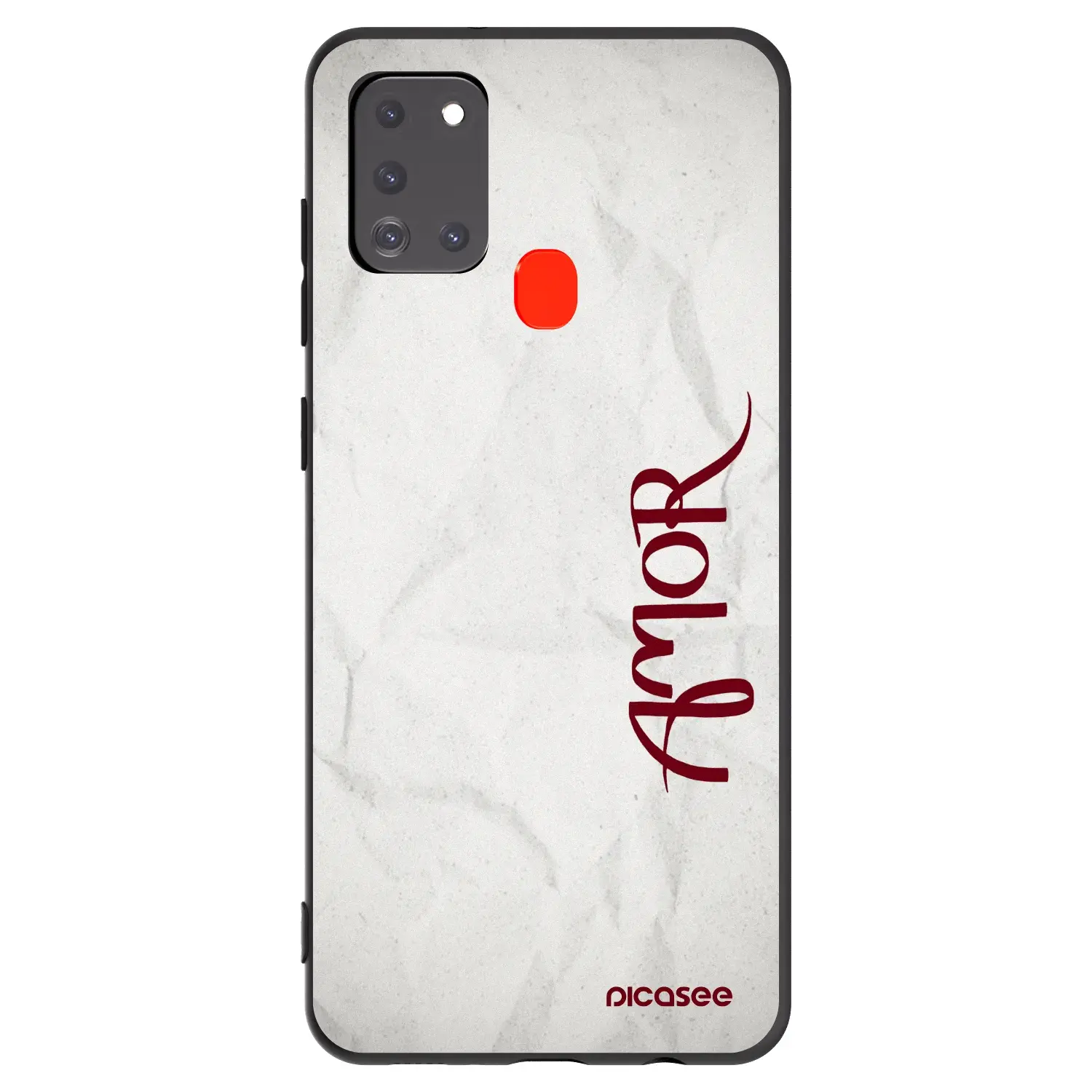 Silikonový černý obal pro Samsung Galaxy A21s - Amor