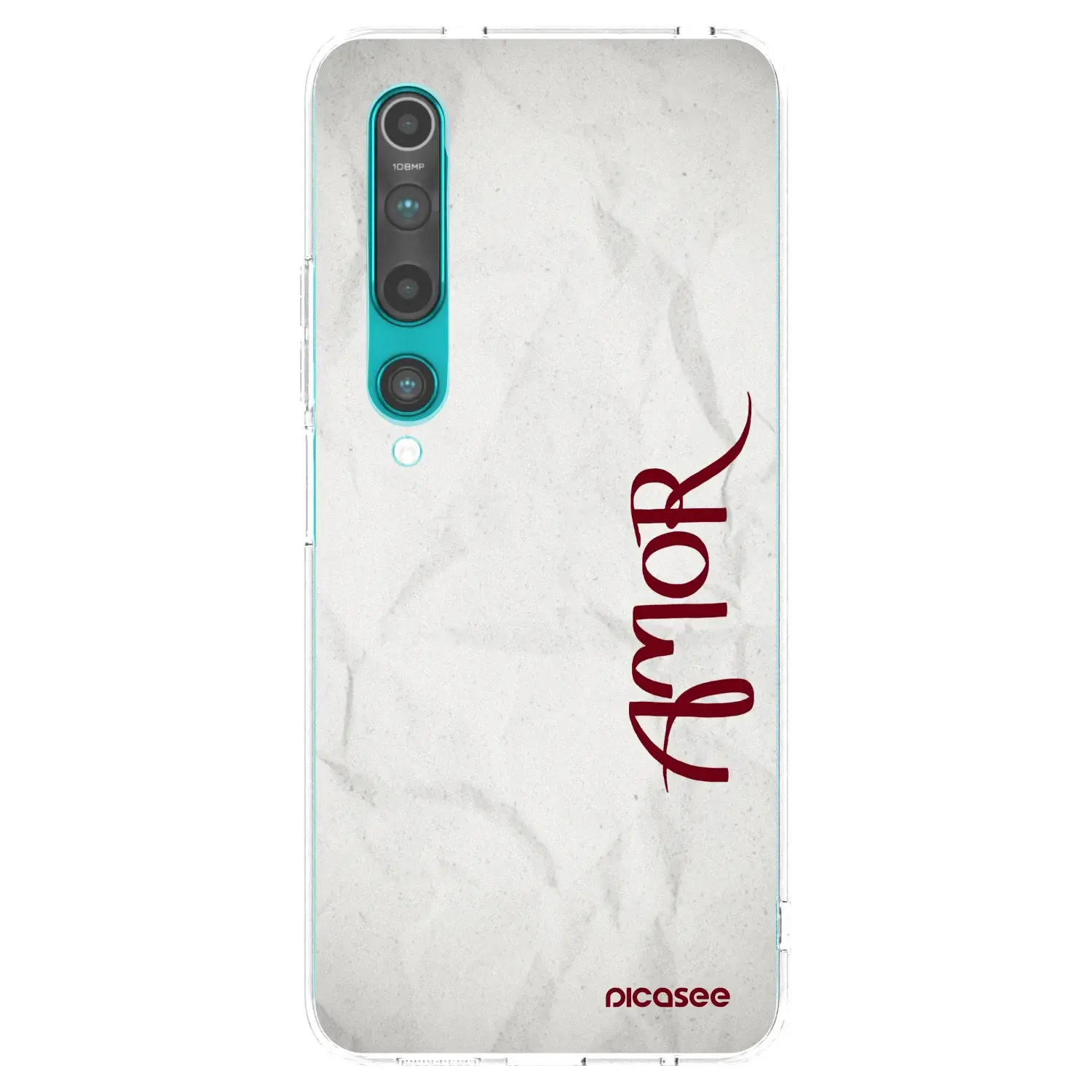 Silikonový průhledný obal pro Xiaomi Mi 10 - Amor