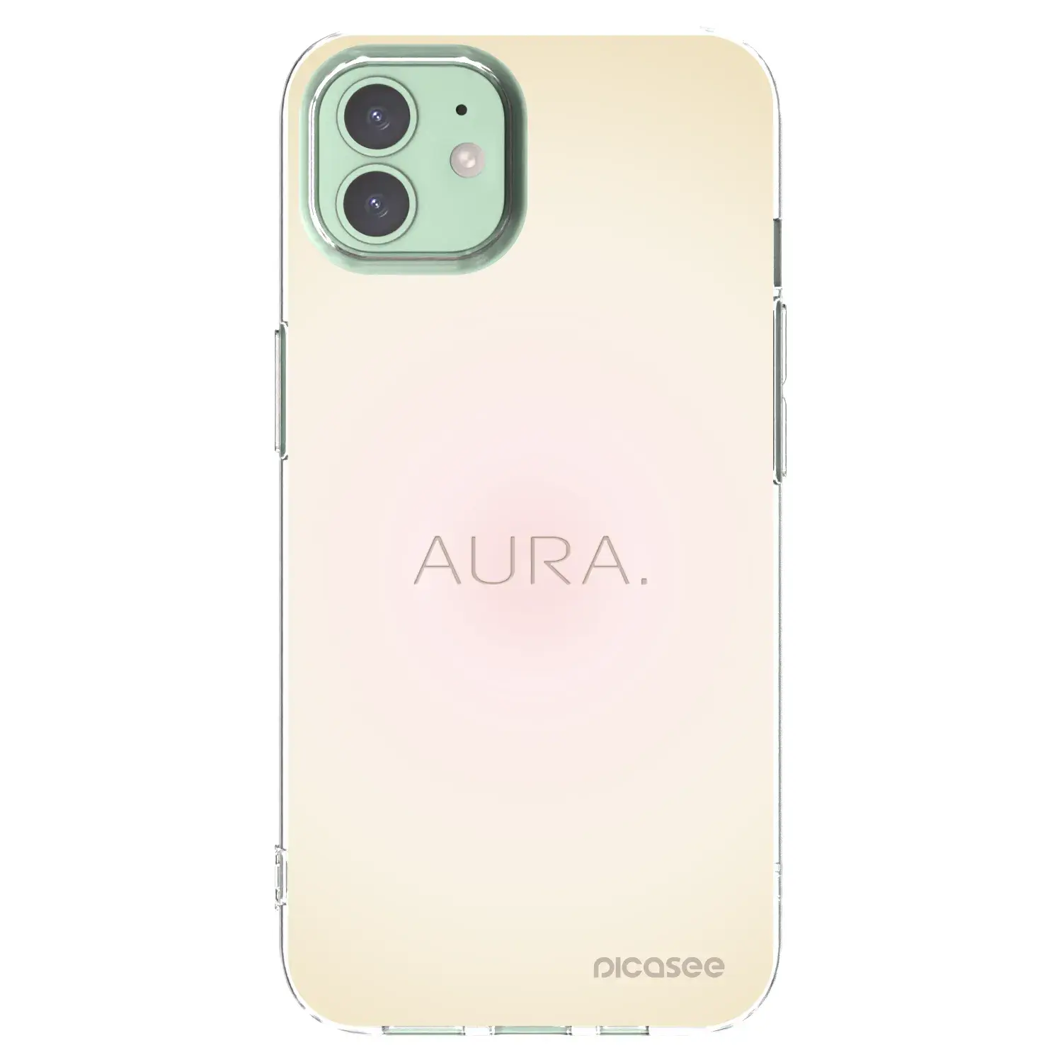 Silikonový průhledný obal pro Apple iPhone 12 - Aura