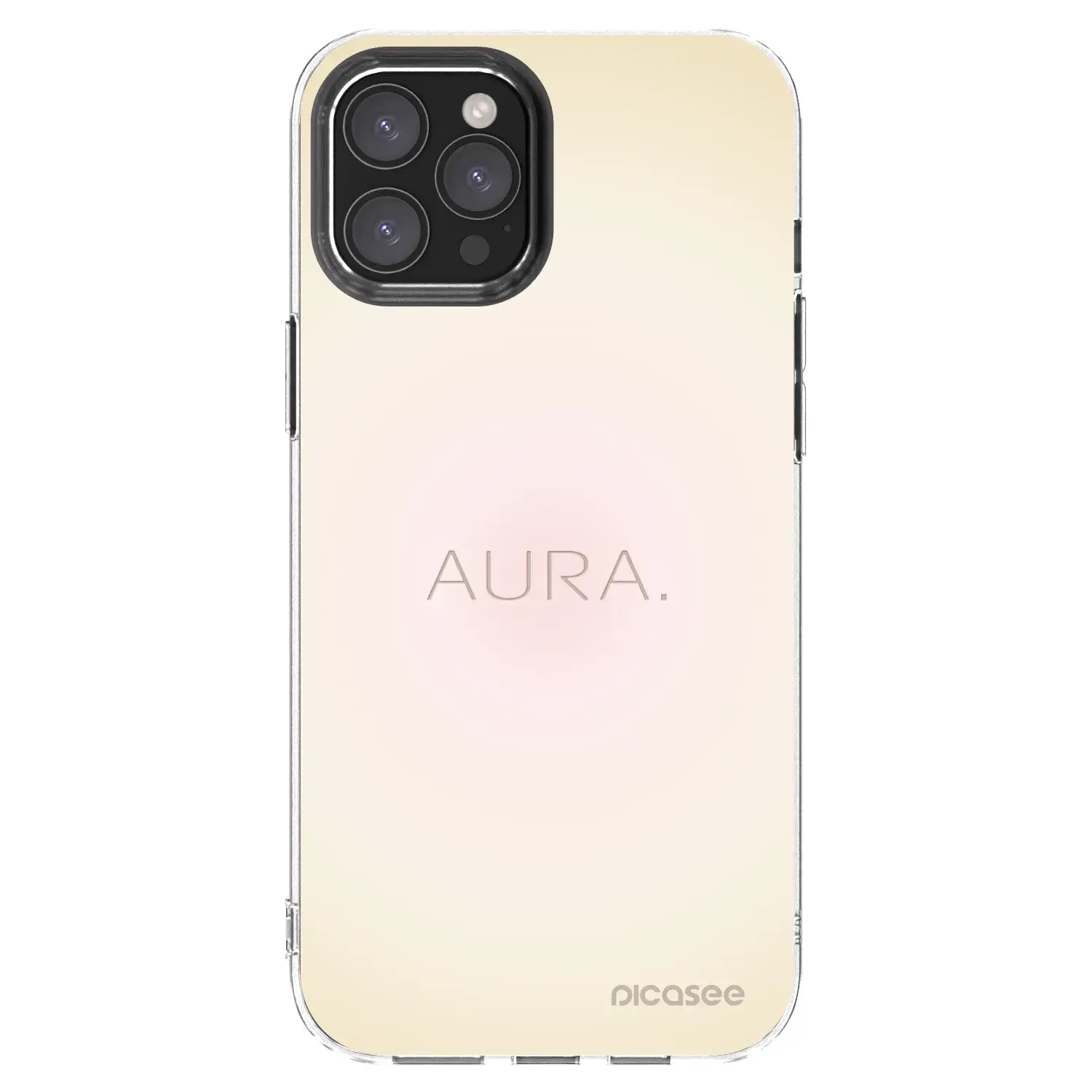 Silikonový průhledný obal pro Apple iPhone 12 Pro Max - Aura