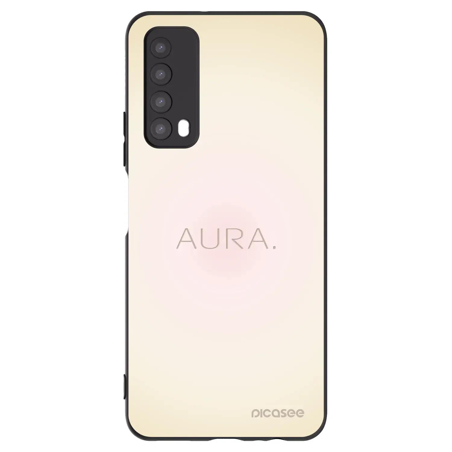 Silikonový černý obal pro Huawei P Smart 2021 - Aura