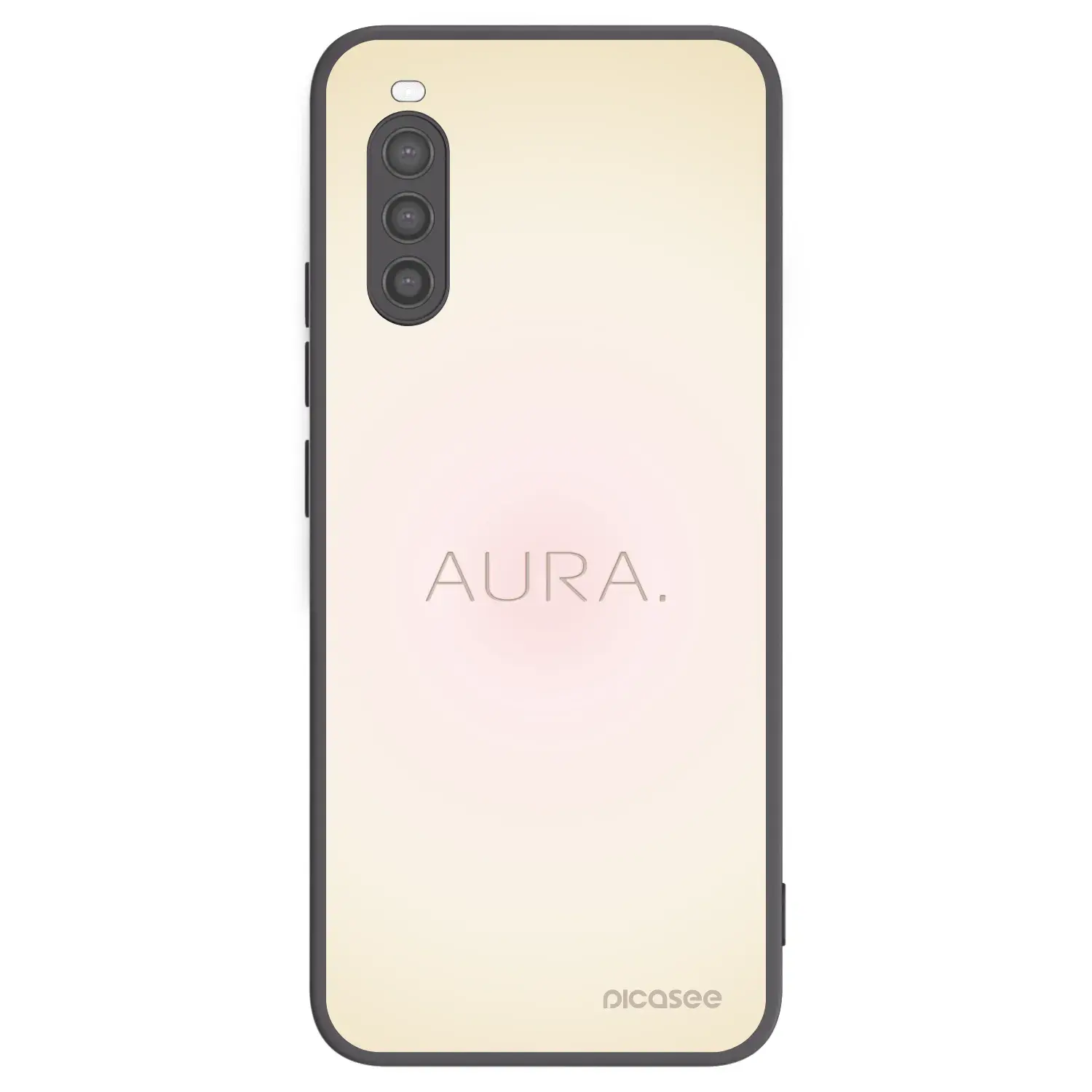 Silikonový černý obal pro Sony Xperia 10 II - Aura