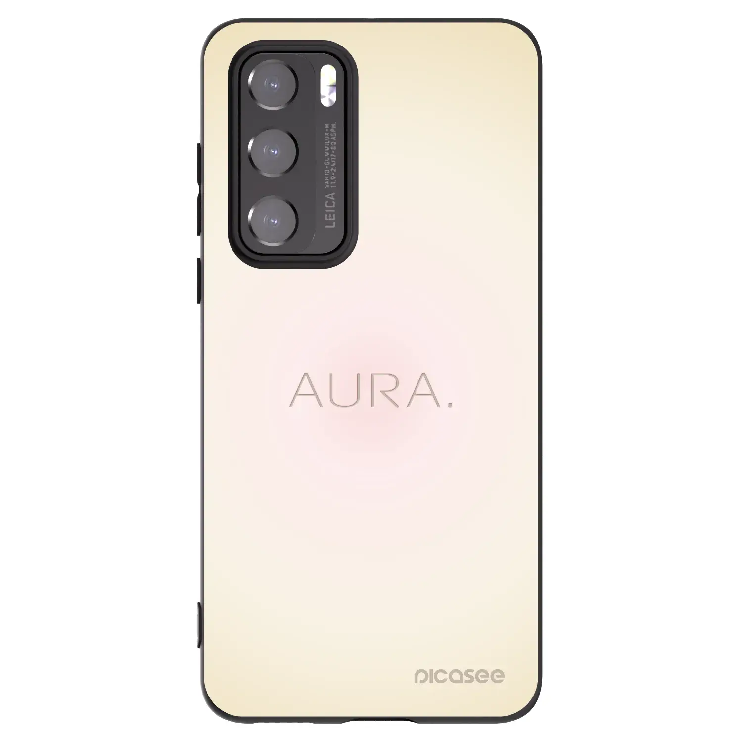 Silikonový černý obal pro Huawei P40 - Aura