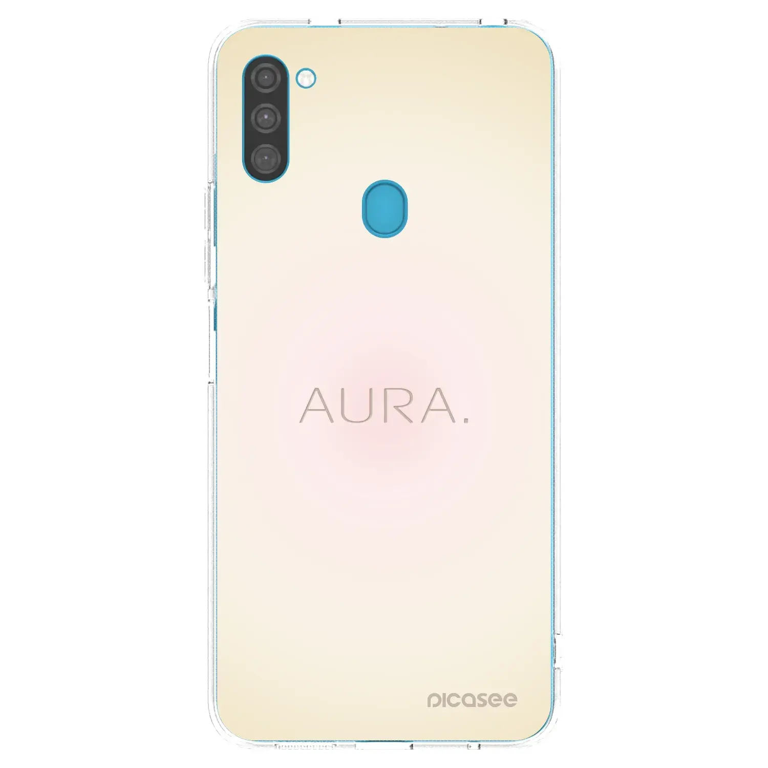 Silikonový průhledný obal pro Samsung Galaxy M11 - Aura