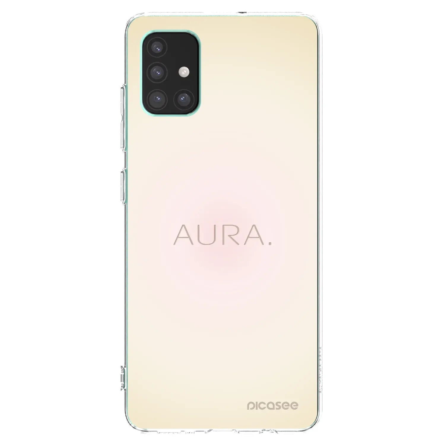 Silikonový průhledný obal pro Samsung Galaxy M51 M515F - Aura
