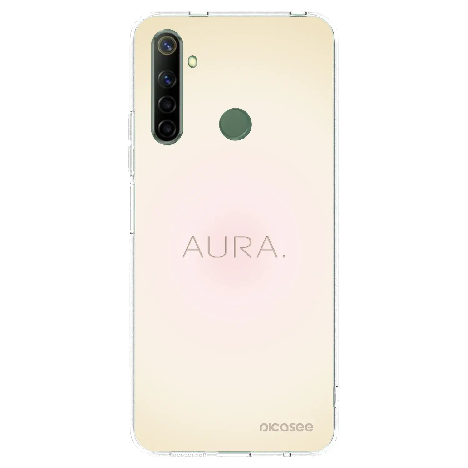 Silikonový průhledný obal pro Realme 6i - Aura