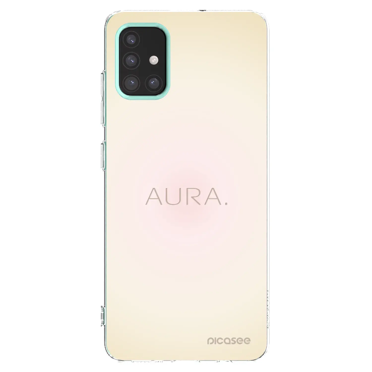Silikonový průhledný obal pro Samsung Galaxy M31s - Aura