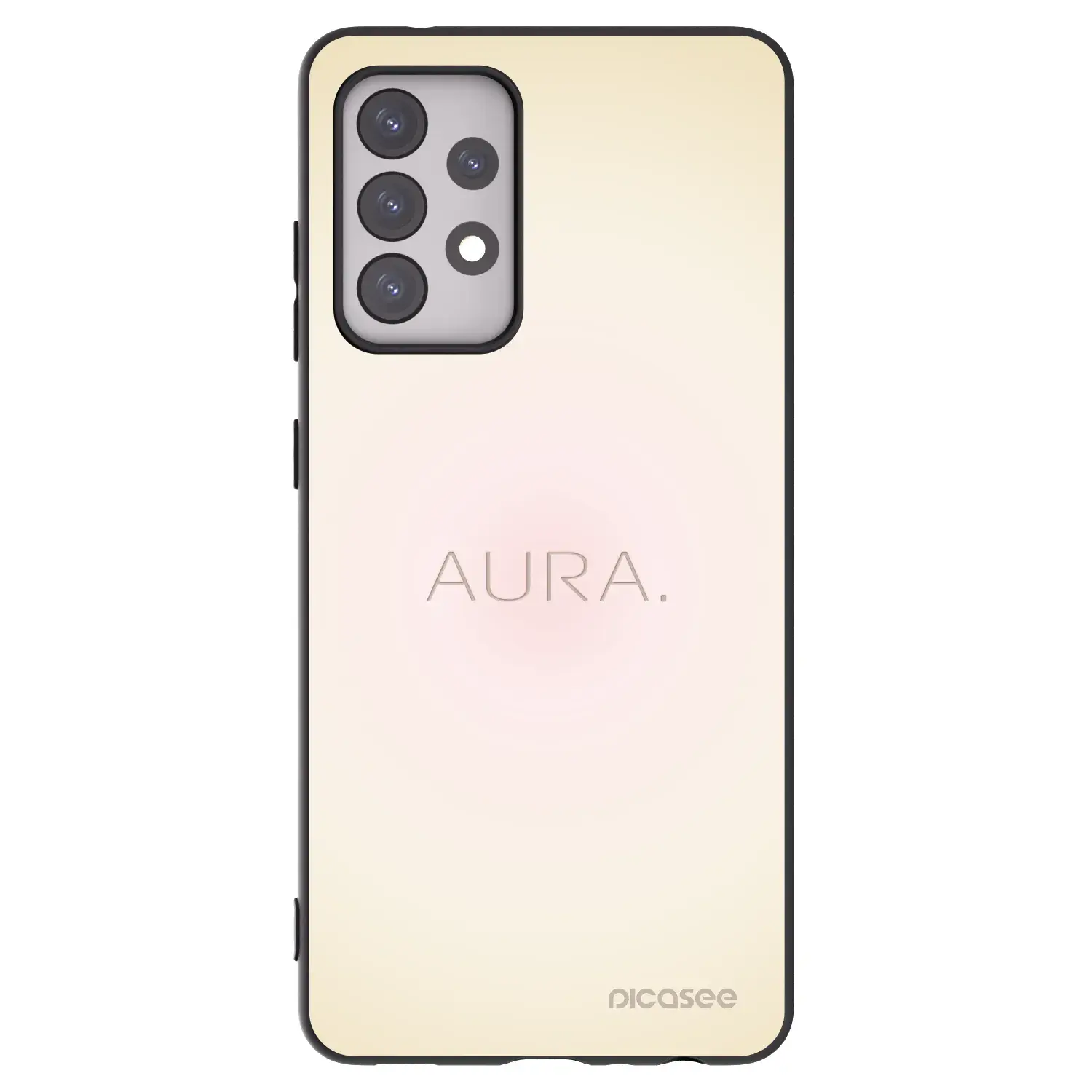 Silikonový černý obal pro Samsung Galaxy A52 5G A525F - Aura