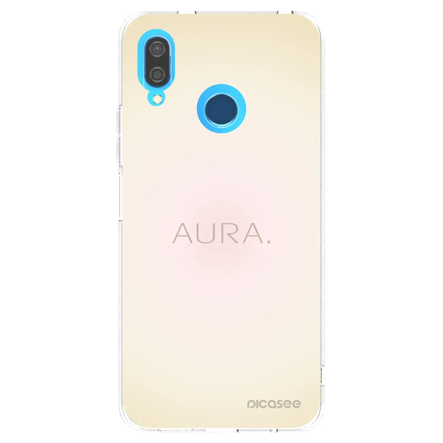 Silikonový průhledný obal pro Huawei P20 Lite - Aura