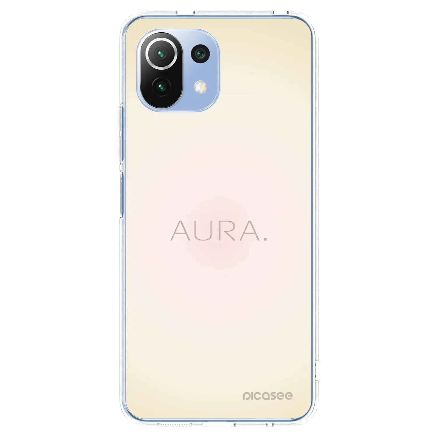Silikonový průhledný obal pro Xiaomi Mi 11 Lite - Aura