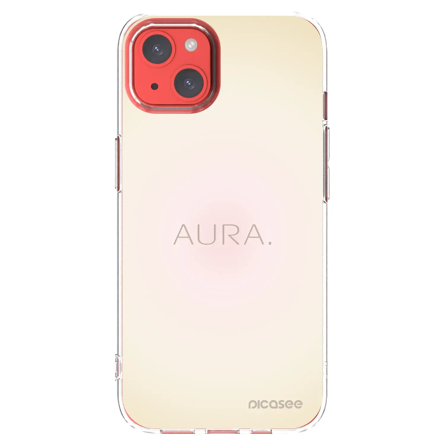 Silikonový průhledný obal pro Apple iPhone 13 - Aura