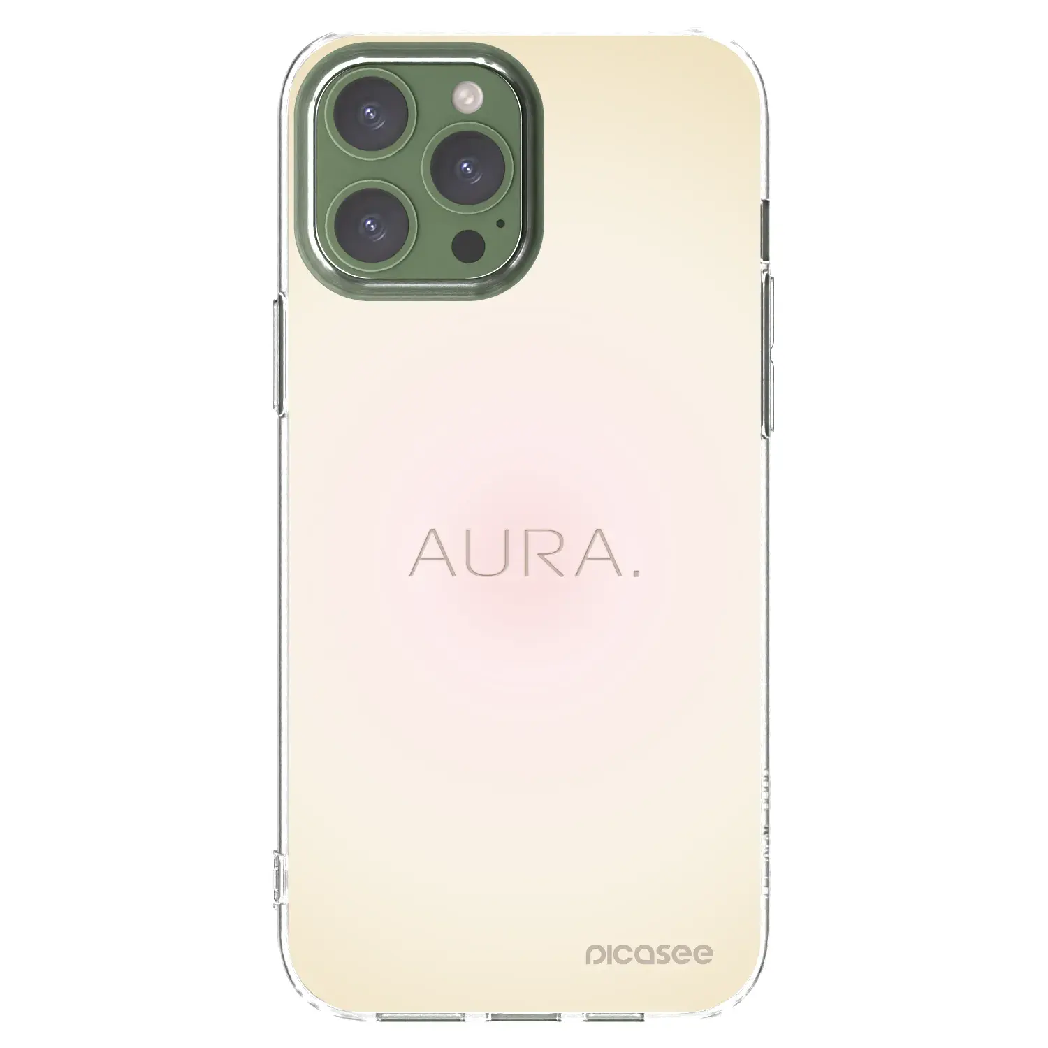 Silikonový průhledný obal pro Apple iPhone 13 Pro Max - Aura