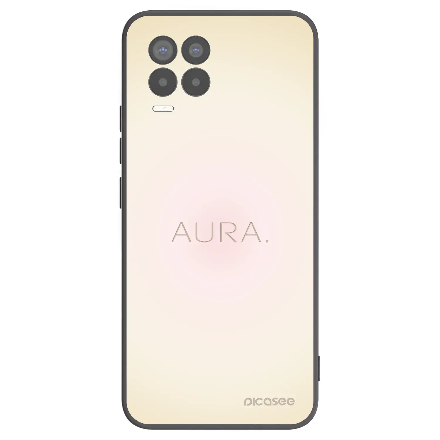 Silikonový černý obal pro Realme 8 Pro - Aura