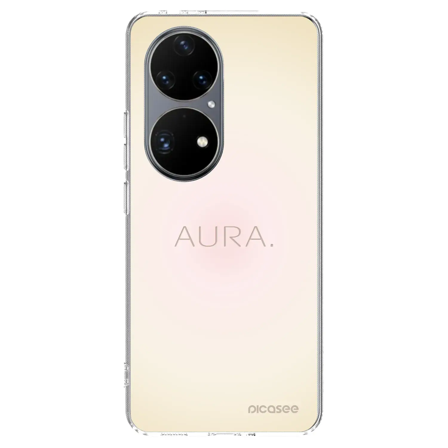 Silikonový průhledný obal pro Huawei P50 - Aura